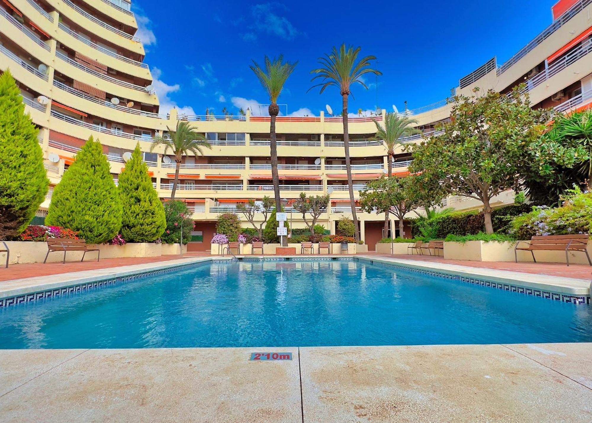 1 Bedroom Apartment Second Line Beach- Parque Marbella Building Bagian luar foto